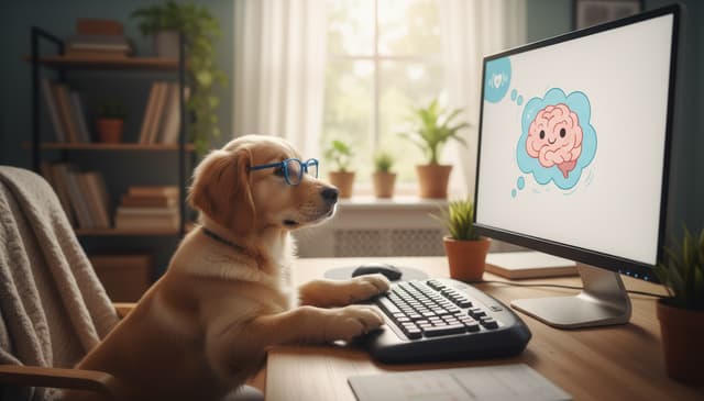 Piesek online wsparcie psychiczne online: jak działa i komu pomaga