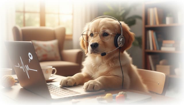 Piesek online zamiast psychologa: jak działa wsparcie cyfrowe?