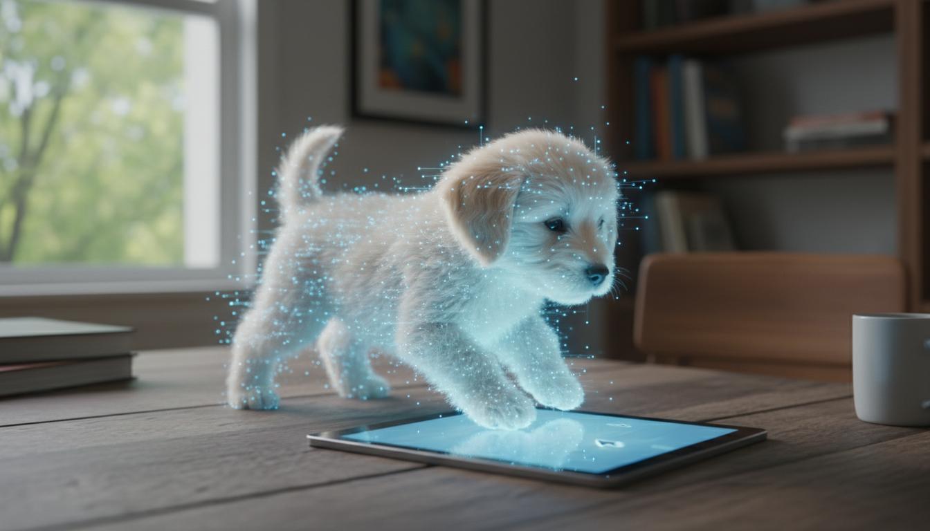 Piesek online zamiast zwierzęcia: nowa forma towarzystwa cyfrowego