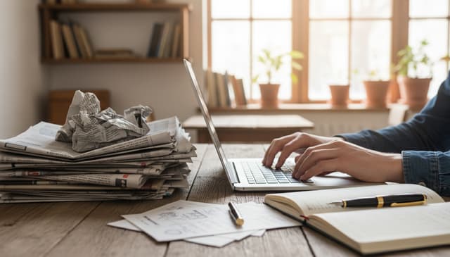 Pisanie artykułów prasowych: praktyczne wskazówki dla początkujących