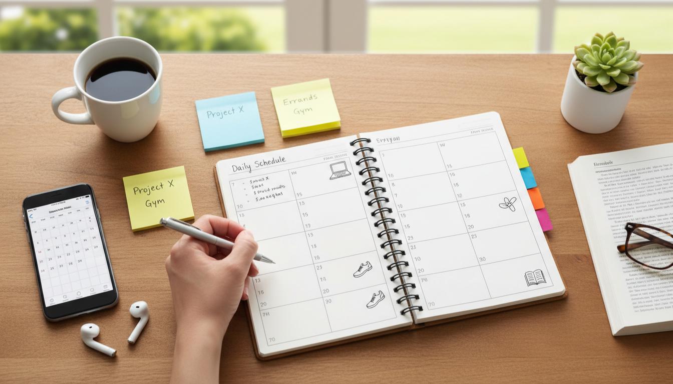 Planowanie dnia krok po kroku: praktyczny przewodnik dla każdego