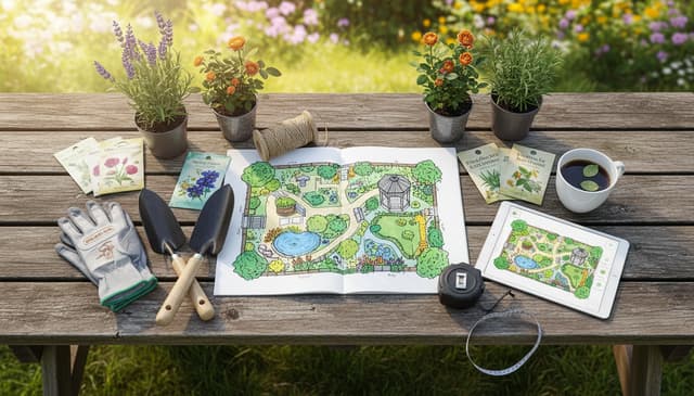 Planowanie ogrodu krok po kroku: praktyczny przewodnik dla początkujących