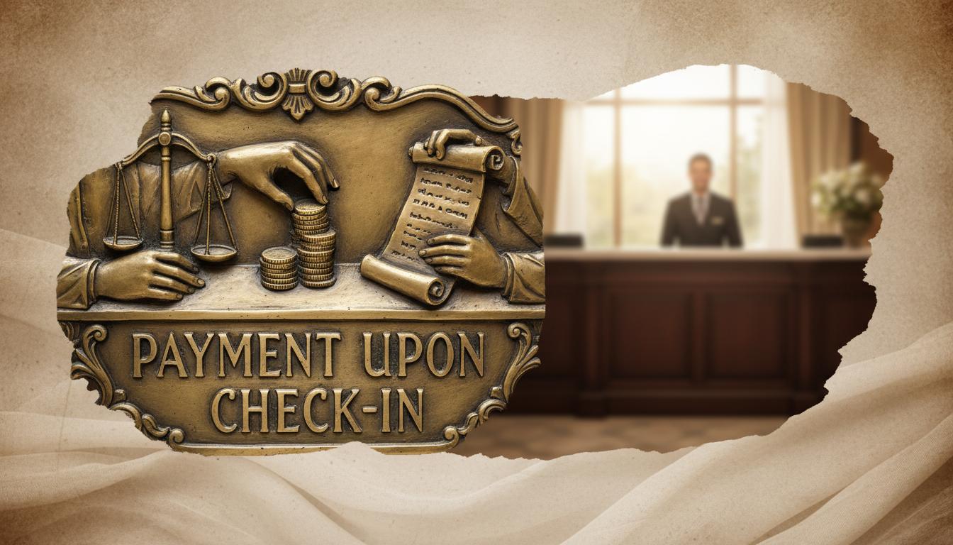 Płatność przy zameldowaniu: praktyczny przewodnik dla gości hotelowych