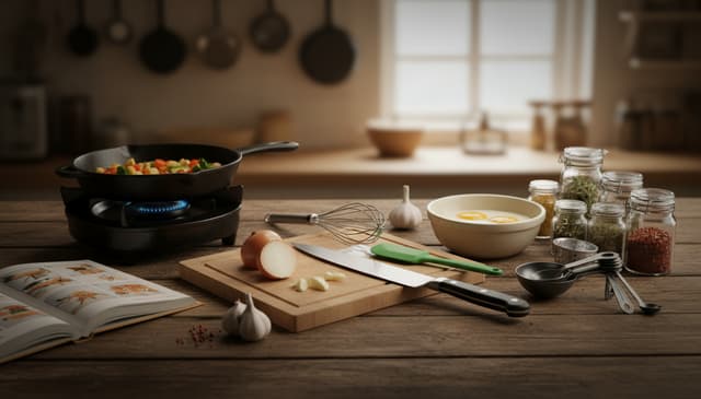 Podstawowe techniki gotowania dla początkujących: praktyczny przewodnik