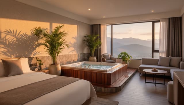 Pokój z jacuzzi: komfort i relaks w hotelach na każdą okazję