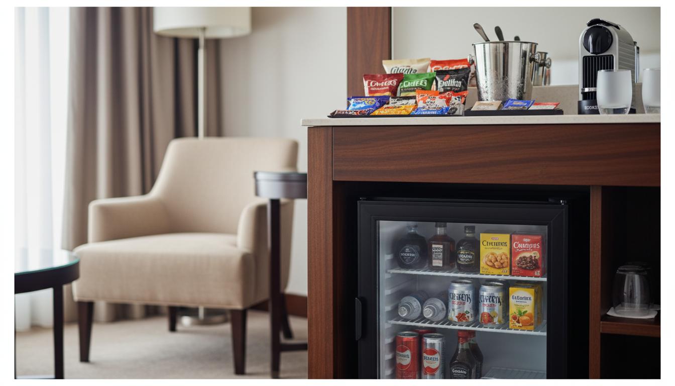 Pokój z minibarkiem: komfort i wygoda podczas pobytu w hotelu