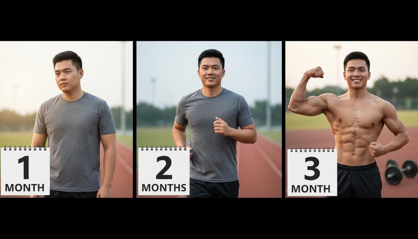 Poprawa kondycji w 3 miesiące: praktyczny przewodnik dla każdego