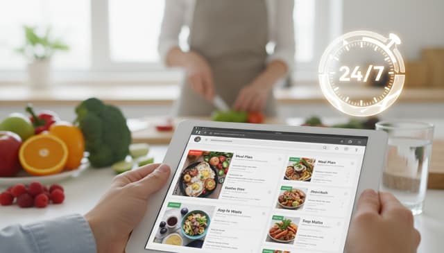 Porady dietetyczne dostępne 24/7: jak skorzystać z całodobowego wsparcia