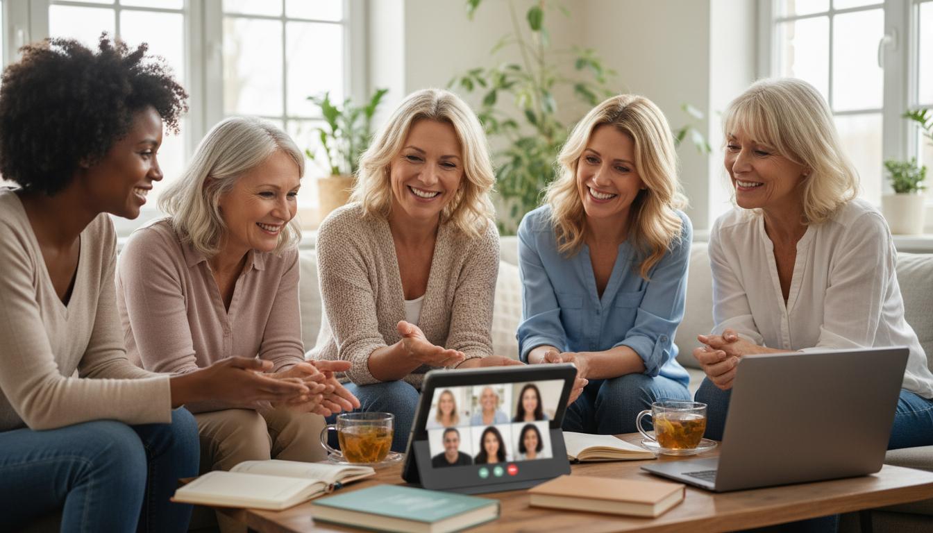 Porady dotyczące menopauzy online: praktyczny przewodnik dla kobiet