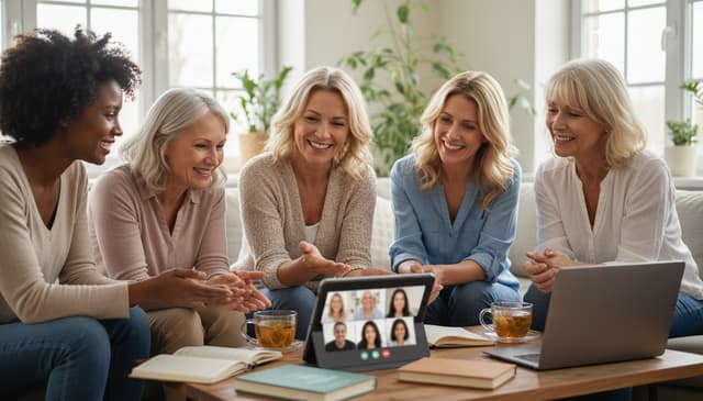 Porady dotyczące menopauzy online: praktyczny przewodnik dla kobiet