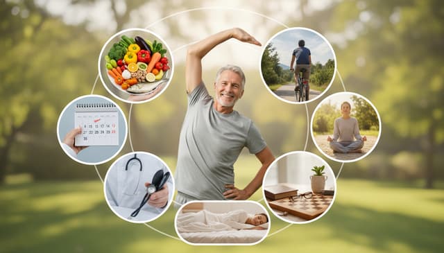 Porady dotyczące zdrowia mężczyzn po 50-tce: praktyczny przewodnik