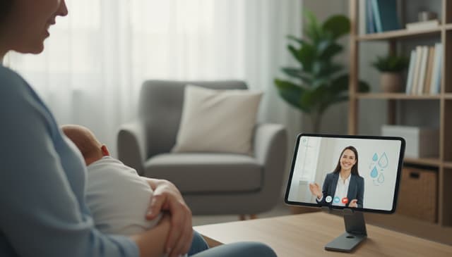 Porady laktacyjne online: jak skorzystać z pomocy ekspertów z domu