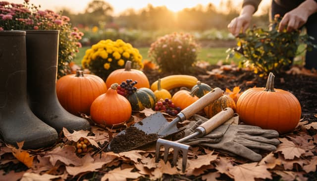 Porady ogrodnicze na jesień: praktyczny przewodnik dla każdego ogrodnika