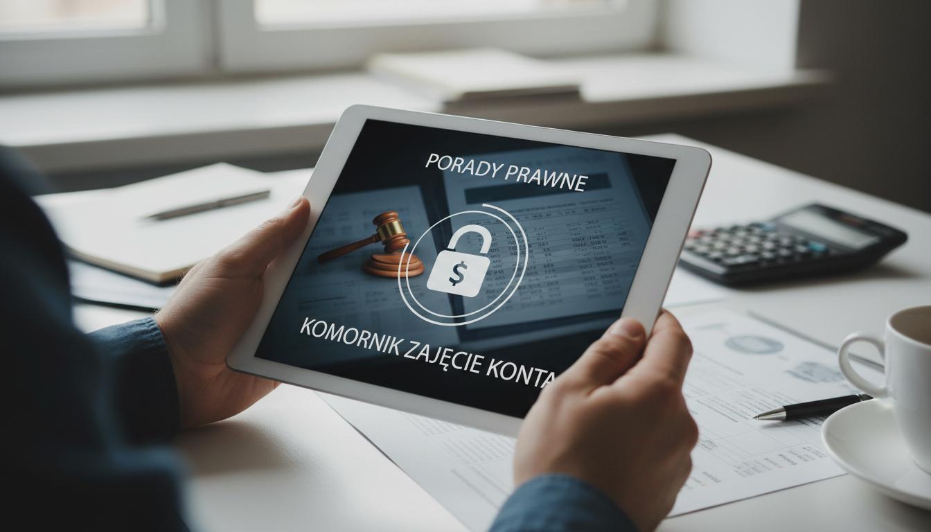 Porady prawne dotyczące komornika i zajęcia konta: praktyczny przewodnik
