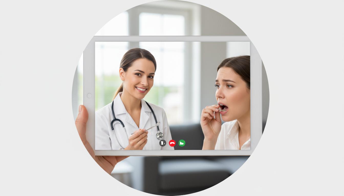 Porady stomatologiczne online: jak skorzystać z konsultacji zdalnej