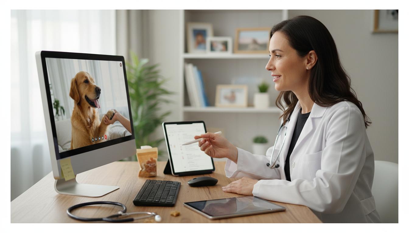Porady weterynaryjne online: jak skorzystać z konsultacji zdalnej