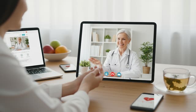 Porady zdrowotne przez internet: jak korzystać z konsultacji online