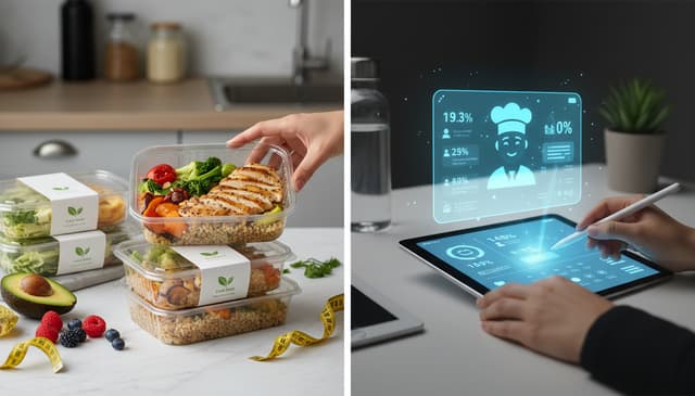 Porównanie cateringu dietetycznego z doradcą AI: co wybrać?