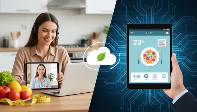 Porównanie dietetyka online do aplikacji dietetycznych: co wybrać?