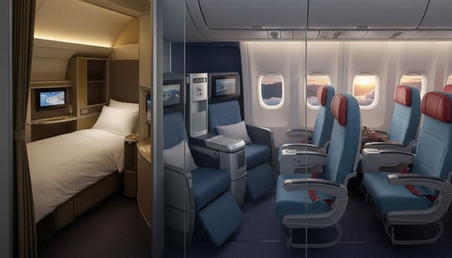 Porównanie klas w samolotach: przewodnik dla podróżnych