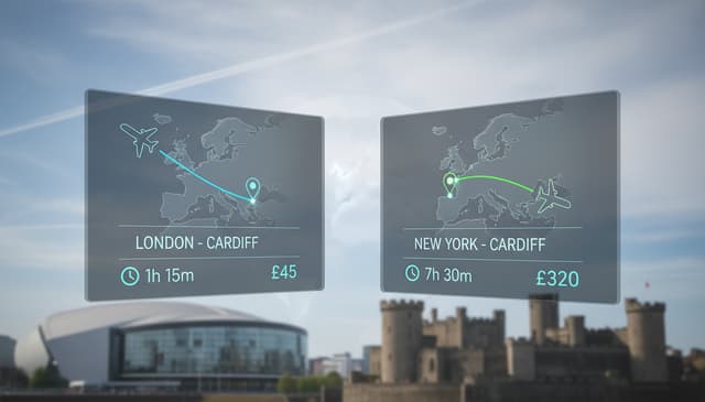 Porownanie lotow do Cardiff: ceny, triki i pułapki