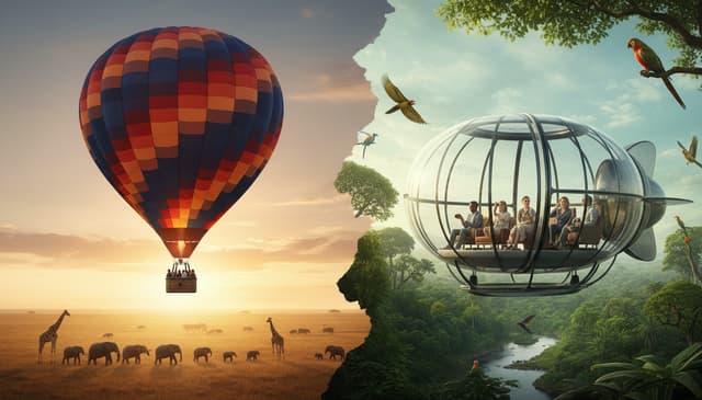 Porownanie lotow safari: jak wybrać bilet, który nie psuje wyprawy