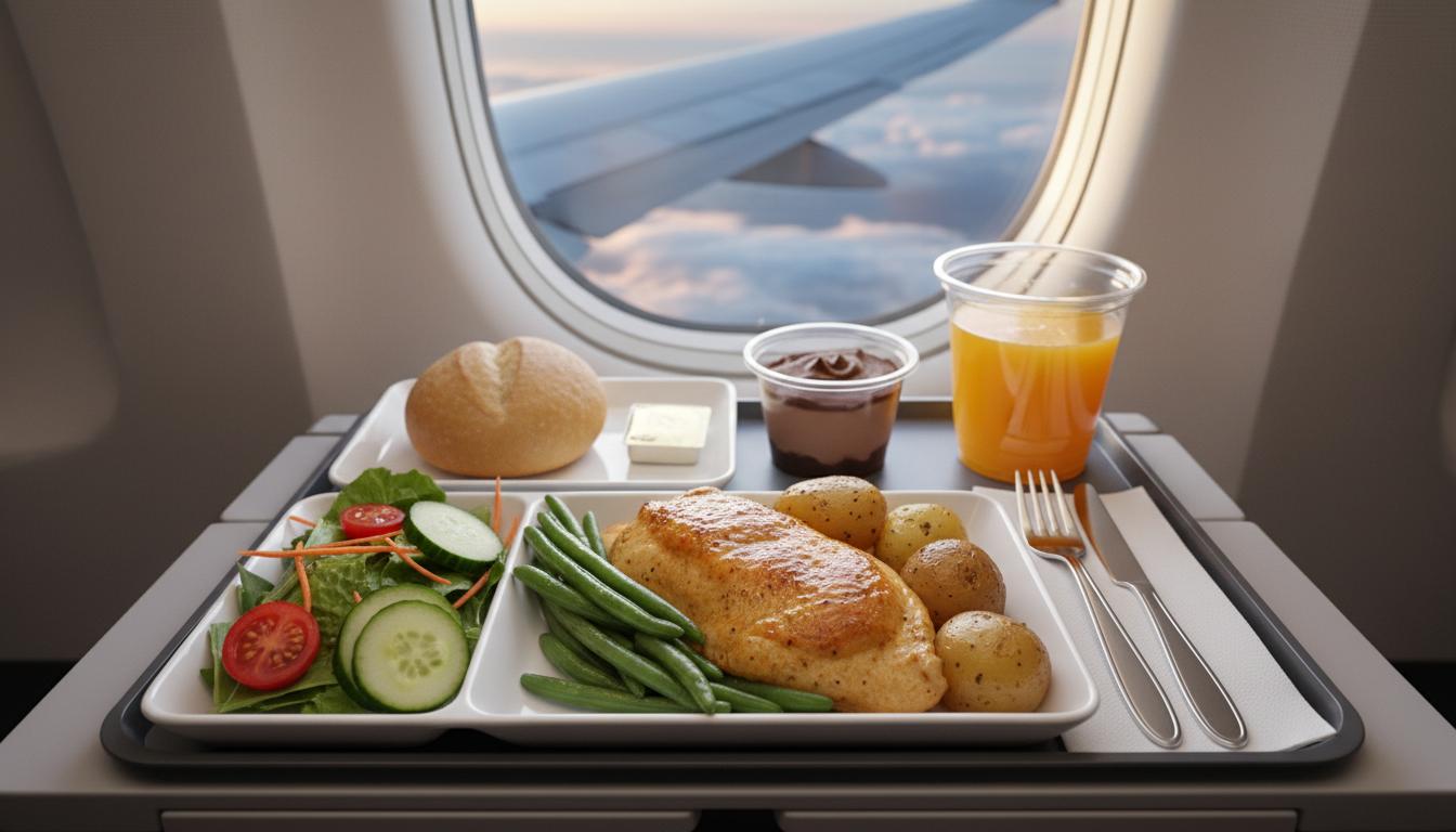 Posiłek w samolocie: praktyczny przewodnik dla podróżnych