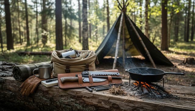 Prezent dla fana bushcraftu: praktyczny przewodnik po najlepszych pomysłach