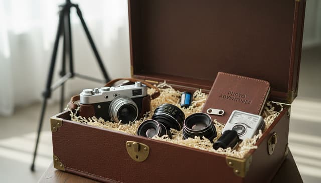 Prezent dla fana fotografii: praktyczny przewodnik po najlepszych pomysłach