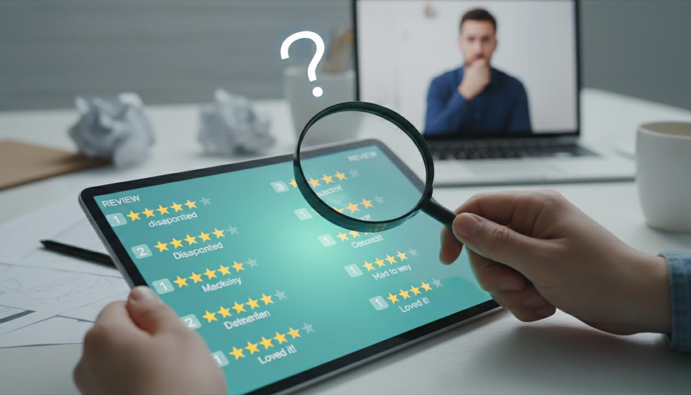 Problemy z niepewnymi recenzjami: jak wpływają na wybór miejsca