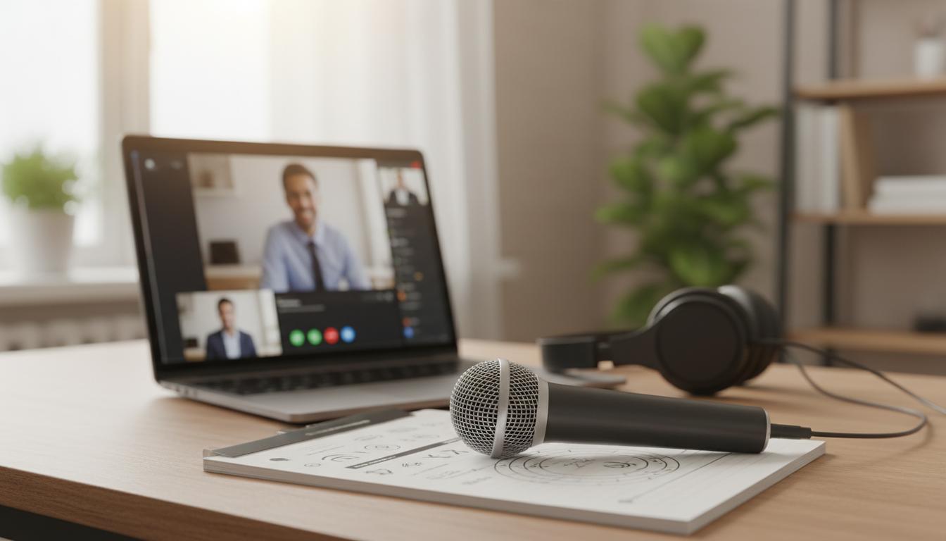 Profesjonalna transkrypcja webinaru: przewodnik dla organizatorów