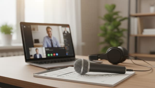 Profesjonalna transkrypcja webinaru: przewodnik dla organizatorów