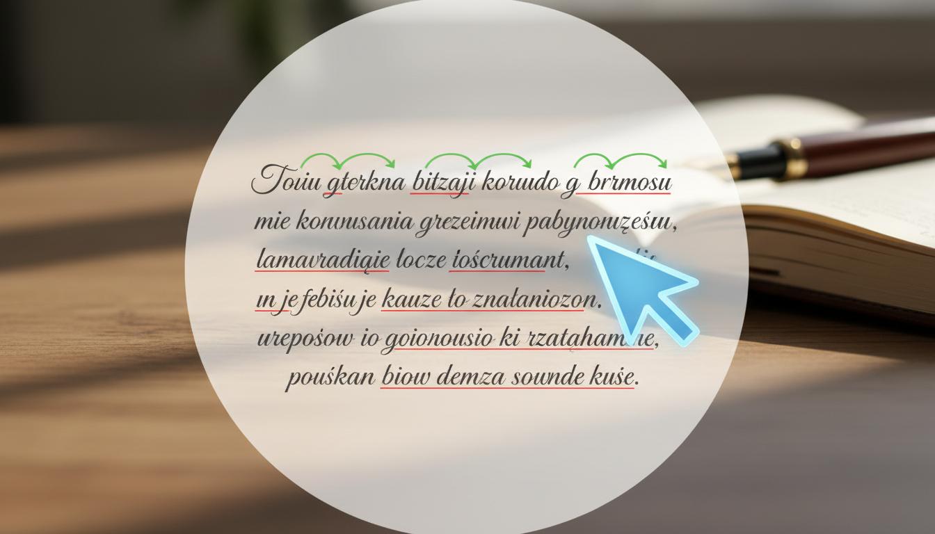 Program do korekty gramatycznej po polsku – praktyczny przewodnik