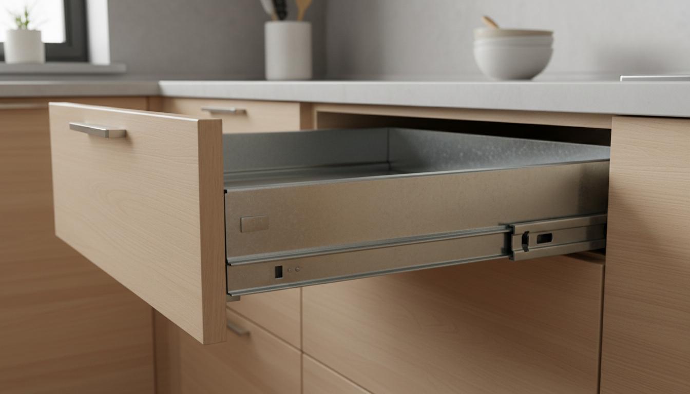 Prowadnice do szuflad: praktyczny przewodnik po wyborze i montażu