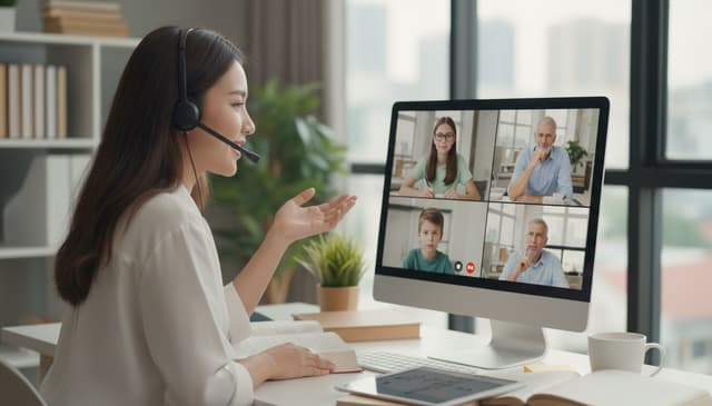 Przemówienie online w korepetycjach: praktyczny przewodnik dla nauczycieli