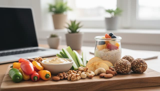 Przepisy na zdrowe przekąski do pracy: praktyczny przewodnik