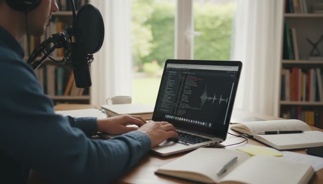 Przepisywanie podcastów: praktyczny przewodnik dla twórców audio