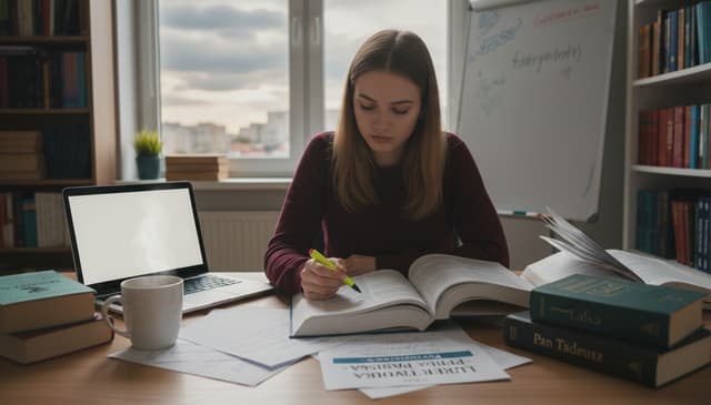Przygotowanie do matury z języka polskiego: praktyczny przewodnik