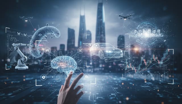 Przykłady zastosowań AI w różnych branżach: praktyczny przewodnik