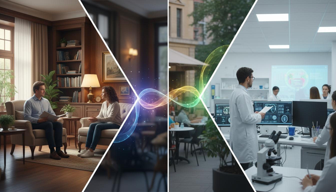 Psychoterapia a psychologia: kluczowe różnice i zastosowania