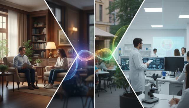 Psychoterapia a psychologia: kluczowe różnice i zastosowania