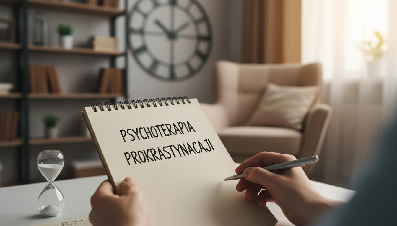 Psychoterapia prokrastynacji: jak pokonać odkładanie na później