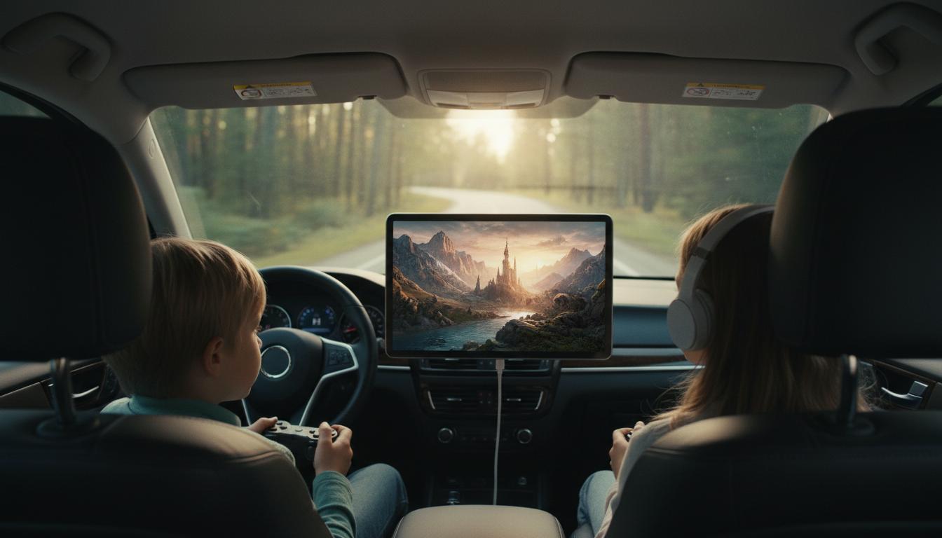 The Future of Rear Entertainment in Connected Cars