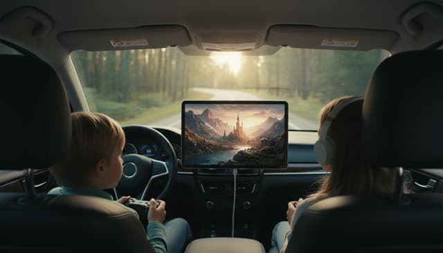 The Future of Rear Entertainment in Connected Cars
