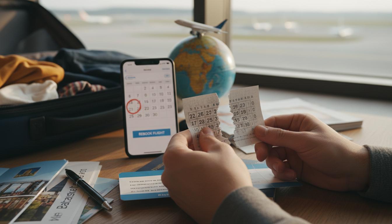 Rebooking lotow: zasady, koszty i ruchy, które działają