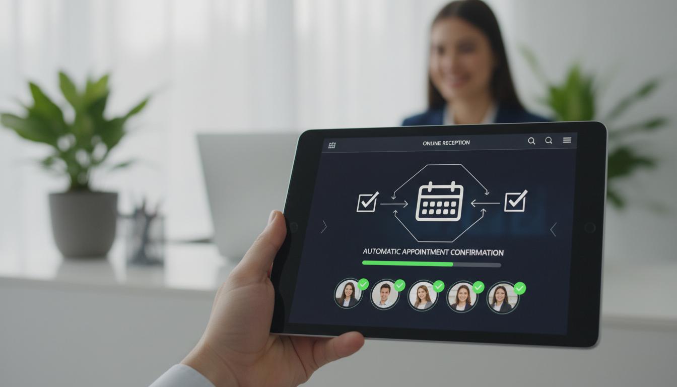 Recepcja online: automatyczne potwierdzanie wizyt krok po kroku