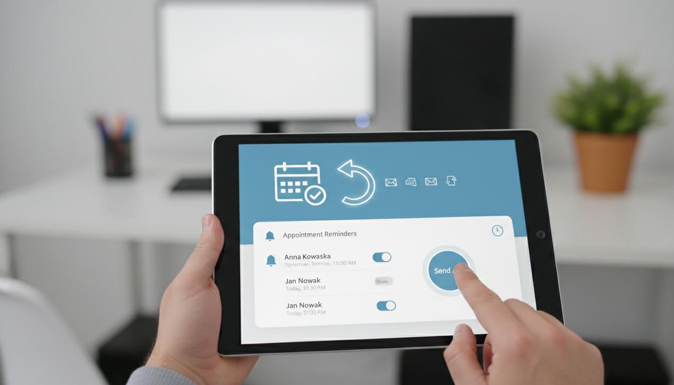 Recepcja online: skuteczne wysyłanie przypomnień o wizytach