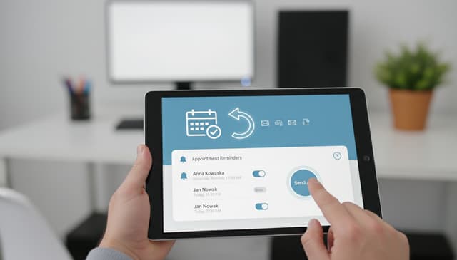 Recepcja online: skuteczne wysyłanie przypomnień o wizytach