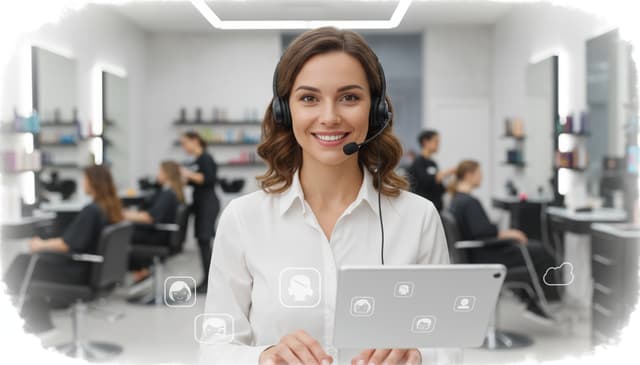 Recepcjonistka online dla fryzjera: praktyczne rozwiązanie dla salonu