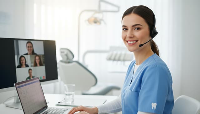 Recepcjonistka online dla gabinetu dentystycznego: jak usprawnić obsługę pacjentów